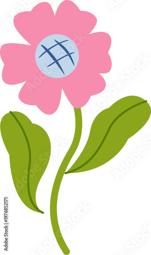 Colorful Flower Illustration