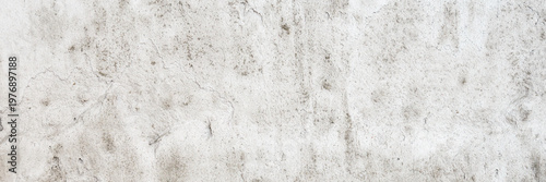 Light gray old ceiling, wall or floor background. Closeup. Wide banner. Empty place for text.