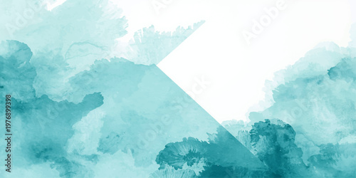 A vintage summer cloudscape captures the light of a blue sky and white clouds over a serene mountain landscape where nature meets the heaven of a bright day