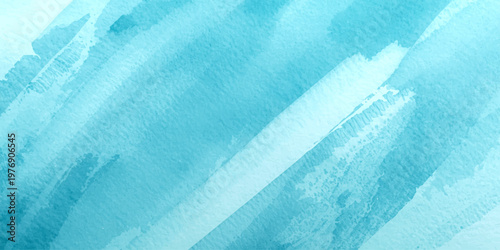 Abstract blue fabric texture with a frozen white frost pattern creates a cold winter nature background reminiscent of a snowy watercolor landscape under a clear sky