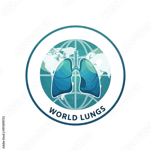 Hari Hipertensi Paru Sedunia Pulmonary Hypertension Day Health Awareness Illustration Vector Graphic Element