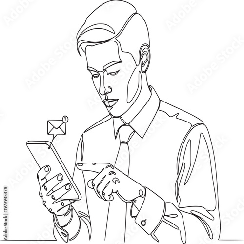 businessman multitasking with multiple hands holding phone and documents in office setting