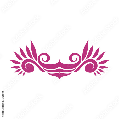 Wing Tribal Tattoo Element Decoration Ornamental Illustration 