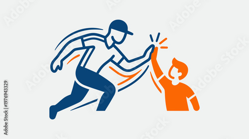 Business Teamwork and Achieving Goals Concept