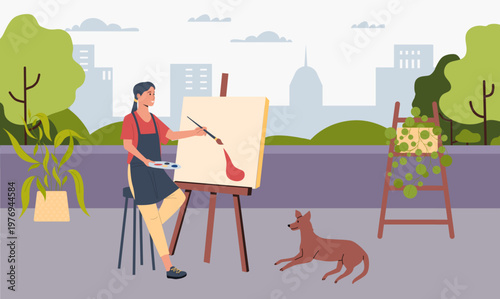 2405 m10 S ST Art craft profession, activity or hobby.eps