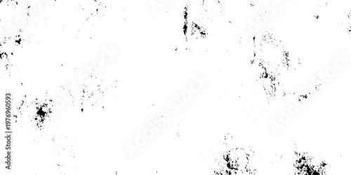 Black and white grunge texture, heavy grit and distressed stipple effect, sparse ink splatter on a stark white background and scratch wall design. minimalist abstract noise, grainy photocopy texture.