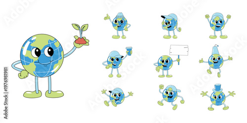 Earth Character Illustration