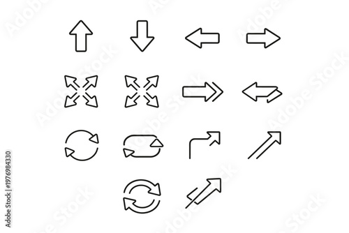 Right simple image expand link arrow vector symbol up arrows icon generation