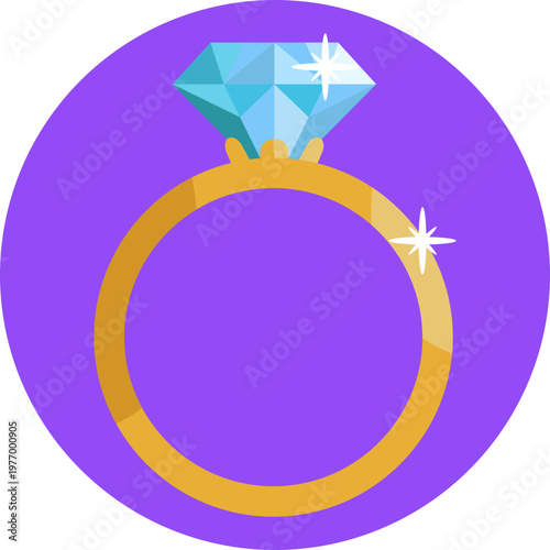 A shiny gold ring symbolizing precious resources or treasure obtained through mining activities.