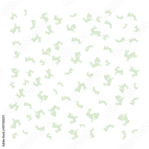 Mini Rabbit Seamless Pattern