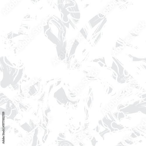 White And Grey Minimalist Abstract Brush Pattern Design For Fashion