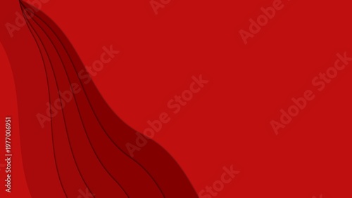 Canada Day background with red maple leaf illustration animation	