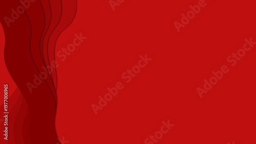 Canada Day background with red maple leaf illustration animation	