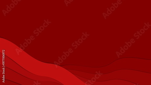 Canada Day background with red maple leaf illustration animation	