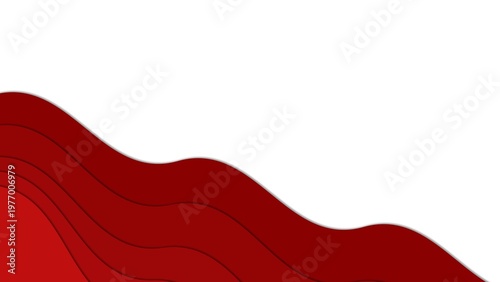 Canada Day background with red maple leaf illustration animation	