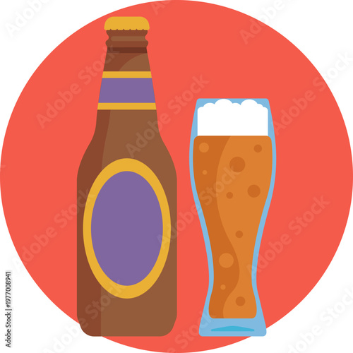 A traditional Dutch beer mug with a foamy top, representing the Netherlands’ rich brewing culture.