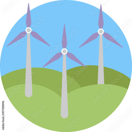 A traditional Dutch windmill with four blades, symbolizing the Netherlands' iconic rural landscape and heritage.