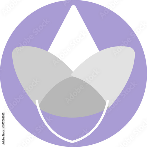 A traditional Dutch bonnet with a rounded shape and side flaps, symbolizing classic Holland attire.