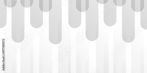 Abstract seamless modern white and gray color technology concept geometric line. overlap diamond creative background lines geomatics retro pattern triangle shapes. White triangular tech web design.