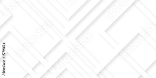 Abstract seamless modern white and gray color technology concept geometric line. vector minimal lines geomatics retro pattern of triangle shapes. White triangular background.