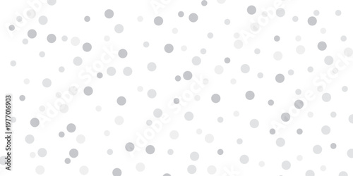  seamless dots textile overlap fabric  art circle rain drops polka withe and gray creative  decor  corporate wallpaper design .