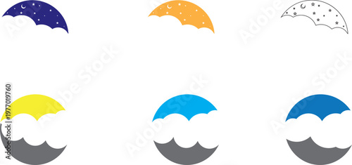 A clean and professional vector  of  cloud symbol. Represents cloud computing, data storage, networking, and weather. Ideal for tech startups, software applications, web hosting services, and corporat