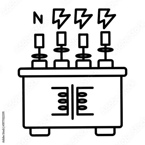 Transformator unit icon