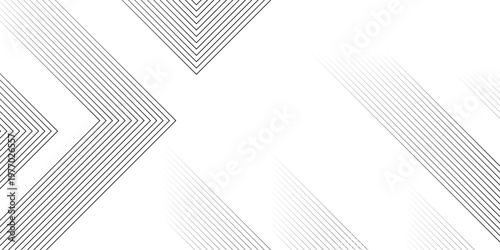 Abstract gradient color strips geometric lines on white background with luxury shapes motion strip. Modern pattern elegant digital line template background.
