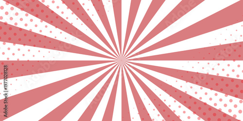 Abstract background with rays retro starburst abstract. Sunburst background vector illustration pattern beam rays. Spiral radial striped backdrop design.