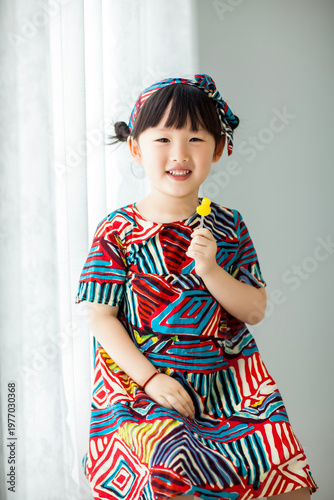 Quadro em tela Cute Asian girl