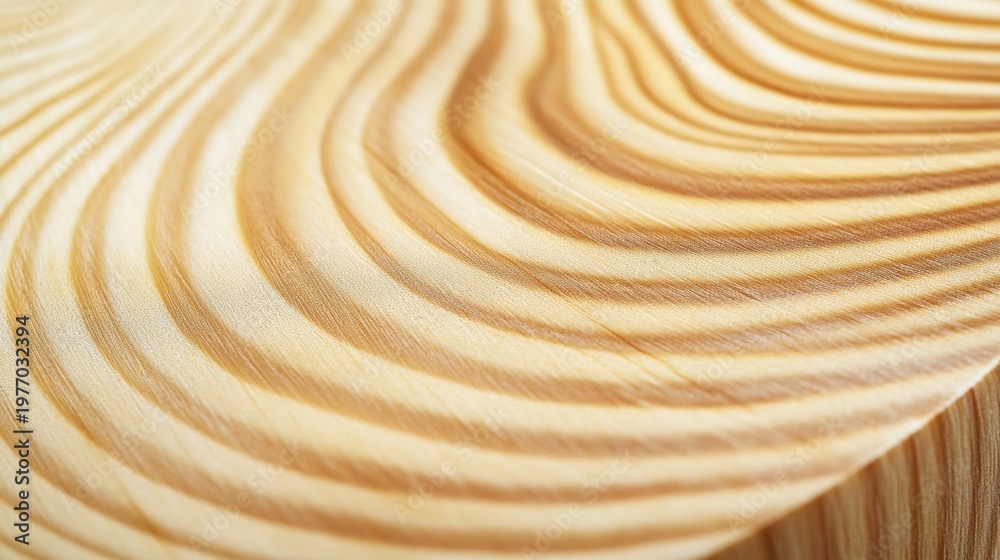 Fototapeta premium diffused. Close-up of light wood grain with warm earthy tones and soft natural light, showcasing minimalist detail. travel magazines.