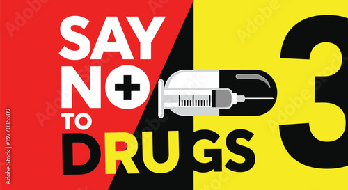 Powerful message encouraging drug prevention and sobriety, promoting a healthy, drug-free lifestyle