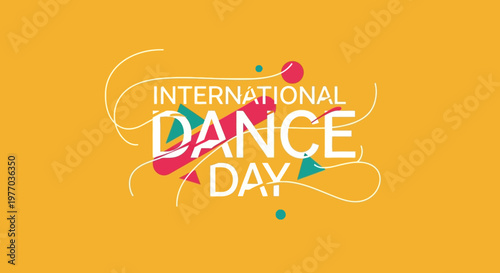 International Dance Day celebration logo.
