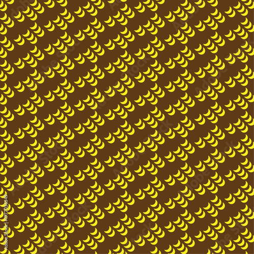 Seamless abstract golden background with bubbles featuring a vintage floral ornament and swirl pattern for a luxury vector wallpaper design