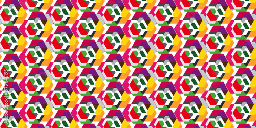 Overlapping Pattern Minimal stripe geometric create retro square line backdrop wallpaper . abstract colorful creative decoration fabric geometric graphic pattern.	
