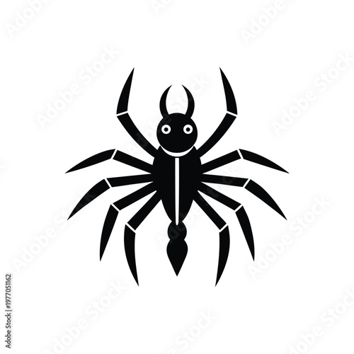 sea spider vector art