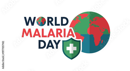 World Malaria Day global health awareness.
