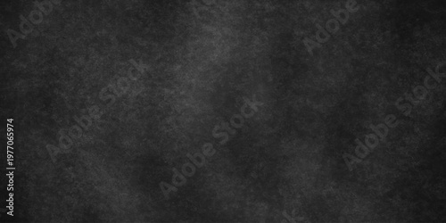Dark black old wall paper grunge background. black blackboard and chalkboard texture. Dark black concrete wall texture element vintage grunge charcoal paint rough, distress backdrop background.