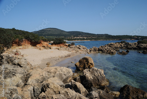 La costa vicino alla torre del Lazzaretto