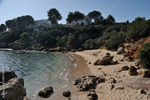 La costa vicino alla torre del Lazzaretto
