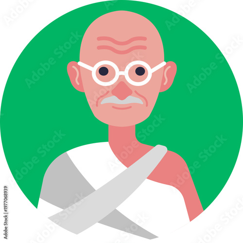 A simple outline of a seated guru in a cross-legged meditation pose, often with a beard and hair bun, symbolizing wisdom and spiritual guidance.