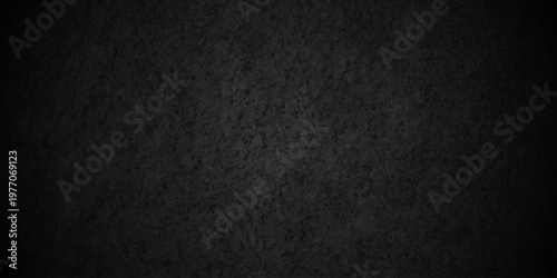 Dark black old wall paper grunge background. black blackboard and chalkboard texture. Dark black concrete wall texture element vintage grunge charcoal paint rough, distress backdrop background.
