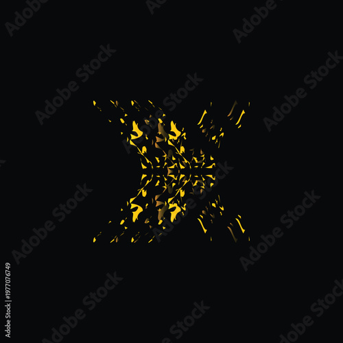 stars on black background