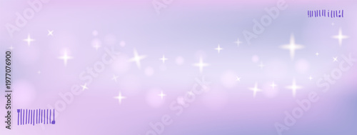 Purple violet gradient background with y2k sparkle and dream glow. Soft pastel gradation vector with glitter shimmer and lavender aura. Dreamy purple gradient for social post or kawaii invitation.
