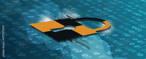 Future cyber technology design for business and internet project.