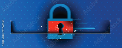 Future cyber technology design for business and internet project.