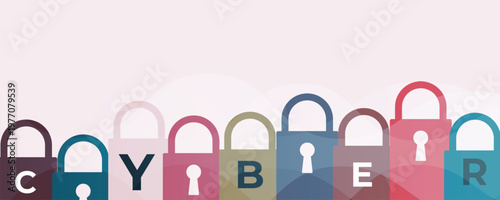 Future cyber technology design for business and internet project.