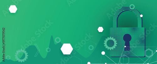 Future cyber technology design for business and internet project.