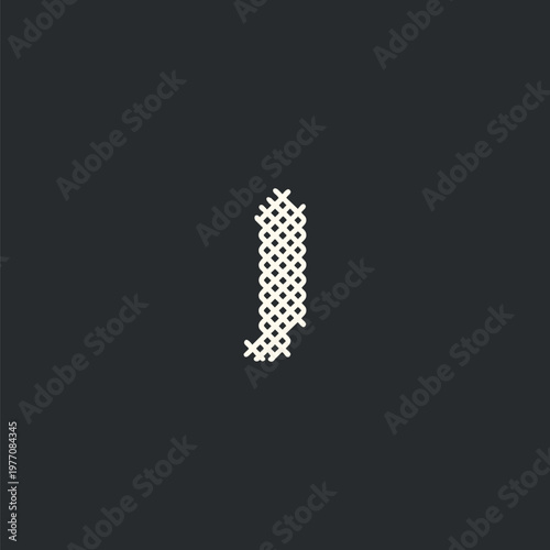 Elegant floral decorative letter vector