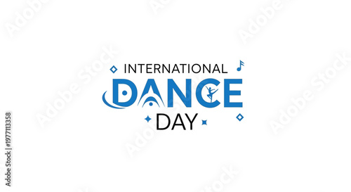 International Dance Day celebration logo.
